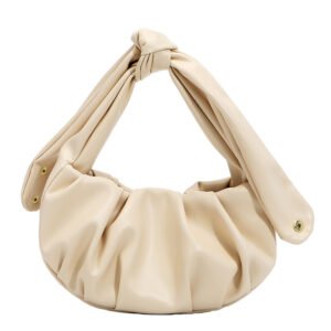 Simple And Niche Design Folds Soft Small Bag New Foreign Style Wild Ins Knotted Underarm Bag Messenger Bag